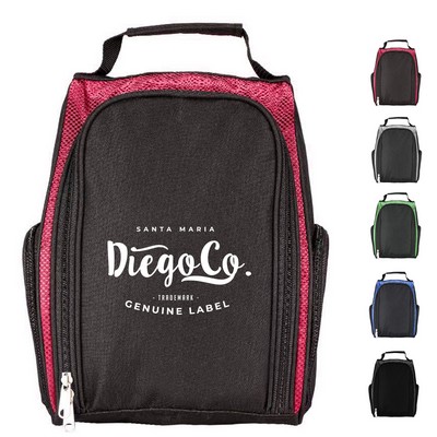 600D Golf Shoe Bag with Pockets
