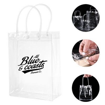 Transparent PVC Gift Tote Bag