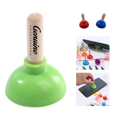 Plunger Sucker Cell Phone Holder