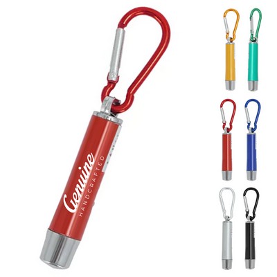 LED Flashlight with Swivel Keychain